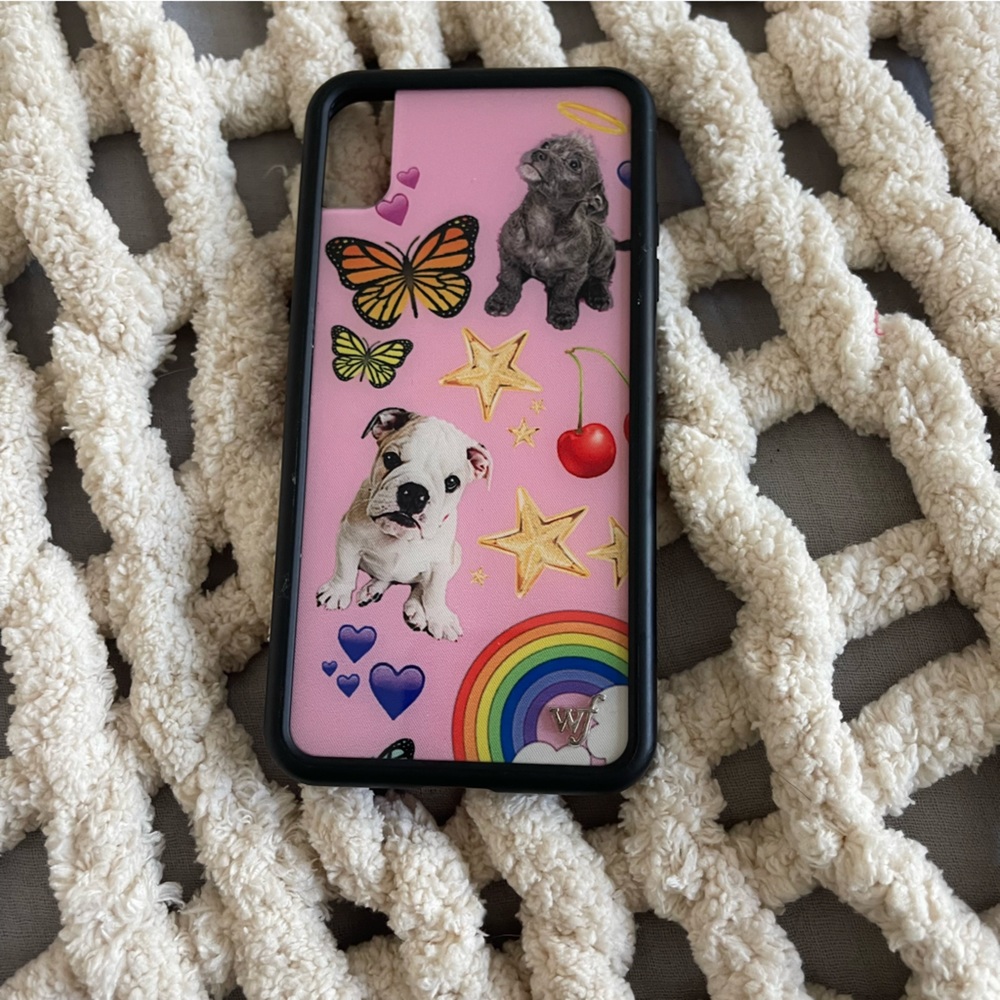 Wildflower Puppy Love iPhone Xs Max Case